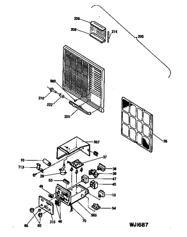 Grille/controls