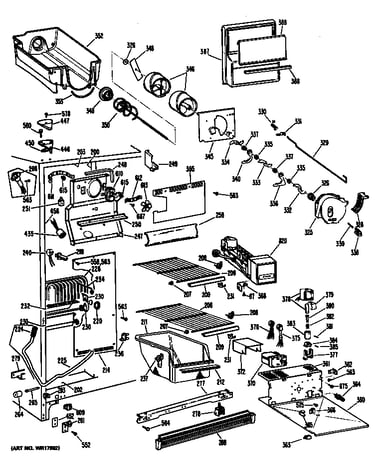 Ice maker/shelves