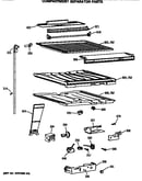 Compartment separator parts