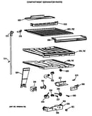 Compartment separator parts