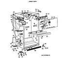 Hotpoint CTX18CASJRWH cabinet parts diagram