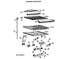 Hotpoint CTX18GISVRWH compartment separator parts diagram