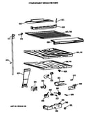 Compartment separator parts