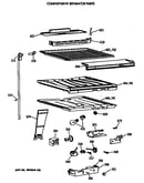 Compartment separator parts