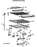 Compartment separator parts