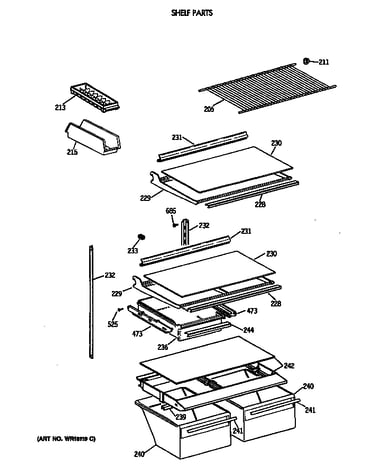 Shelf parts