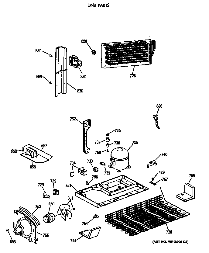 Unit parts