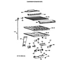 Hotpoint CTH18EATFRWH compartment separator parts diagram