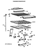 Compartment separator parts