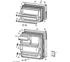Hotpoint CTH14CYTFRWH doors diagram