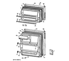 Hotpoint CTH16CYTFRWH doors diagram