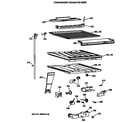 Hotpoint CTH21GATFRWH compartment separator parts diagram