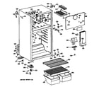 Hotpoint CTX14CATDLWH cabinet diagram