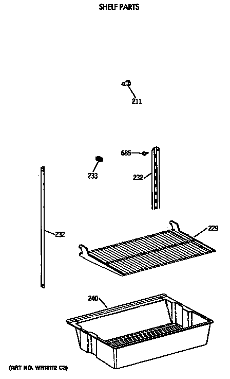 Shelf parts