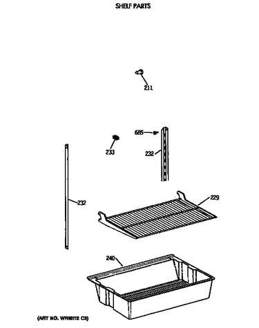 Shelf parts