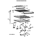 Hotpoint CTX18LATERWH compartment separator parts diagram