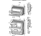 Hotpoint CTX14BAXKRWH doors diagram