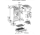 Hotpoint CTX14BAXKRWH cabinet diagram