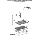 Hotpoint CTX18CIXKRWH shelf parts diagram