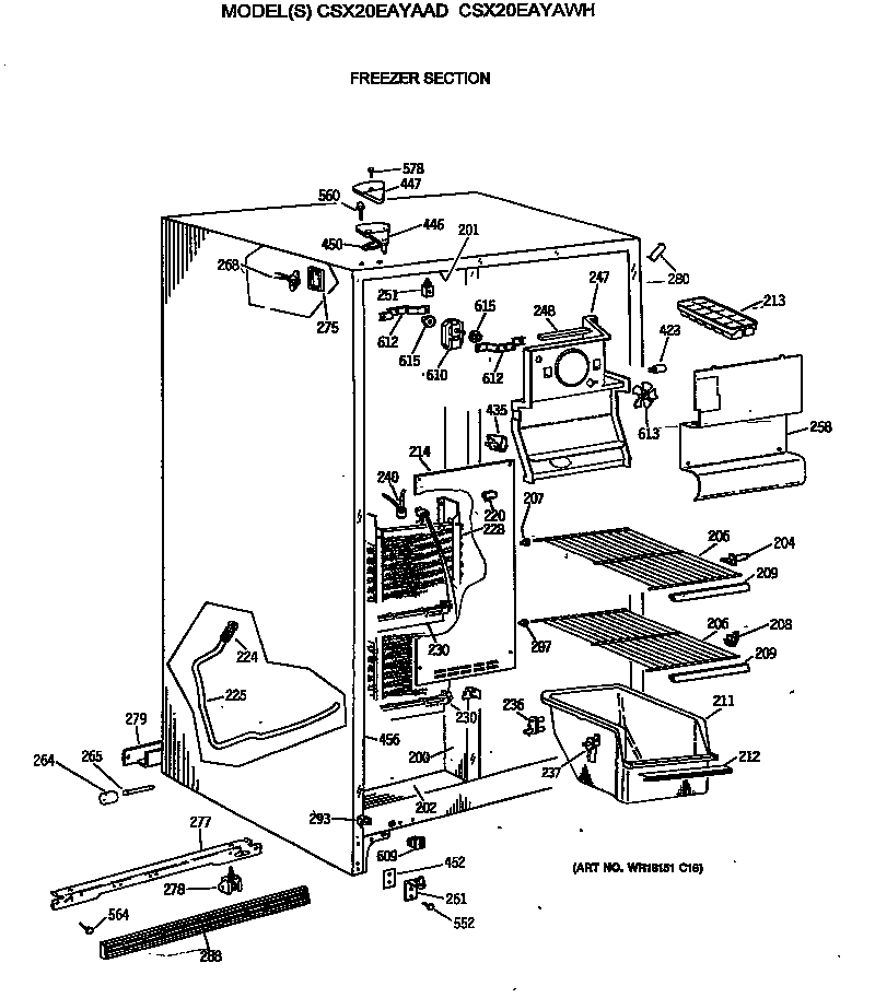 FREEZER SECTION