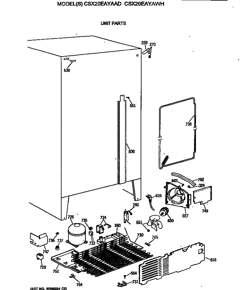 Unit parts