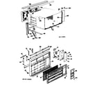 Hotpoint KL923BNF1 cabinet/grille diagram