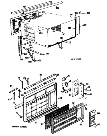 Cabinet/grille