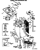 Cabinet and suspension asm.