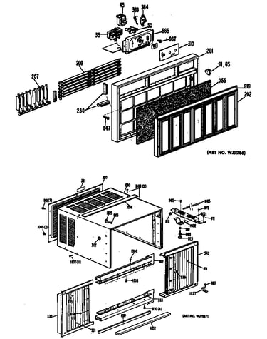 Cabinet/grille