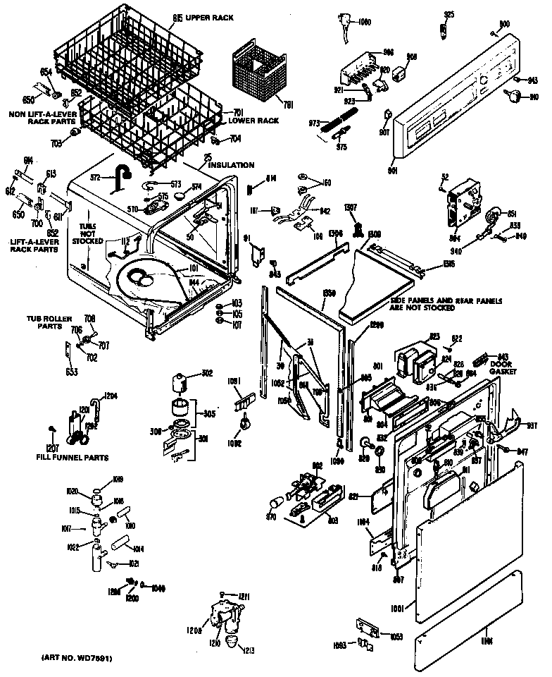 TUB/RACKS