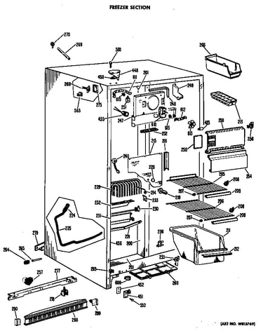 Freezer section