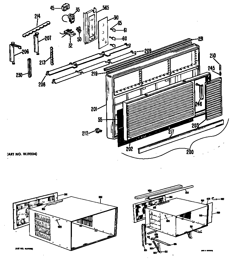 GRILLE/CABINET