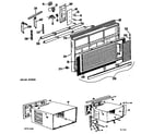 Hotpoint KD623DSB1 grille/cabinet diagram