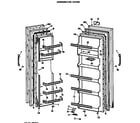 Hotpoint CSF20ACM refrigerator doors diagram