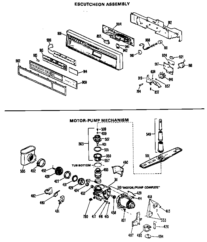 Escutcheon assembly