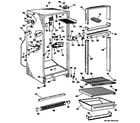 Hotpoint CTF14CGDL cabinet diagram