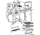 Hotpoint CTF16CGDR cabinet diagram