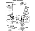 Hotpoint WLW3300BNL transmission - complete breakdown diagram