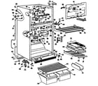 Hotpoint CTX21EKER cabinet diagram