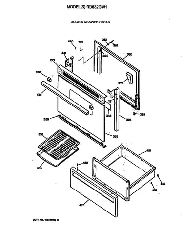 Door & drawer parts