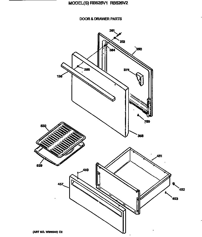 Door & drawer parts