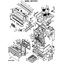 Hotpoint RB747*D1 range assemby diagram