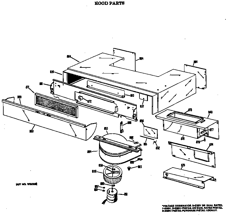 HOOD PARTS