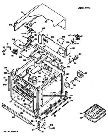 Upper oven
