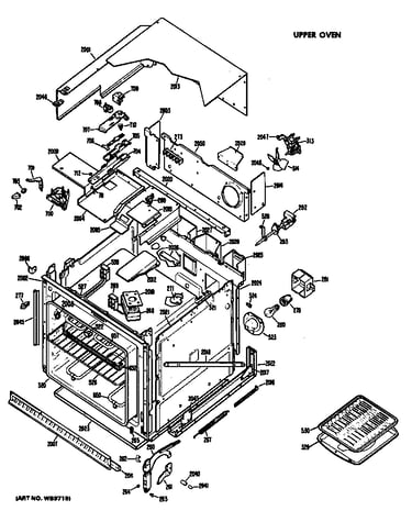 Upper oven