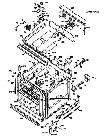 Lower oven