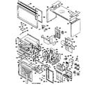 Hotpoint RH960G*01 oven assembly diagram
