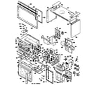 Hotpoint RH960G*02 oven assembly diagram