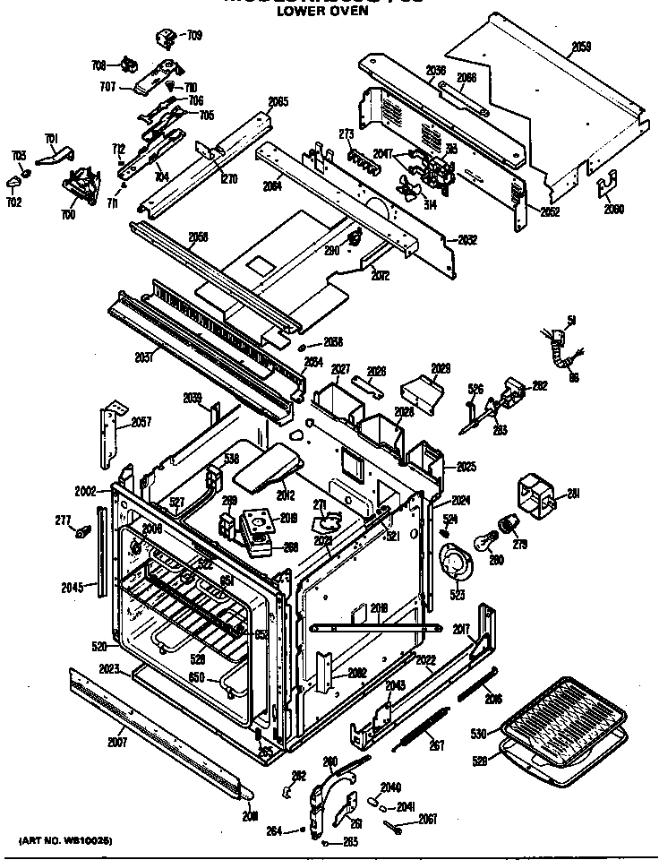 Lower oven