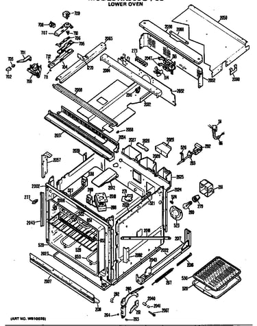 Lower oven